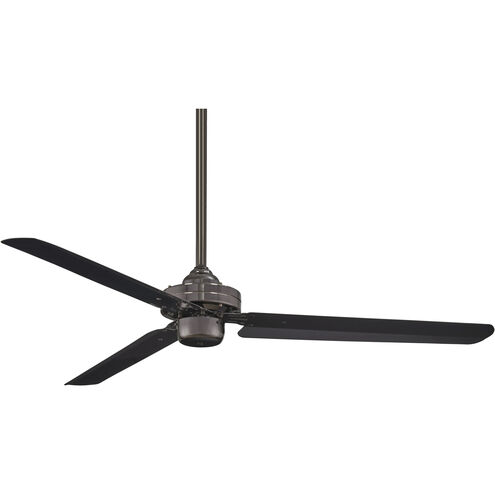Steal 54 inch Gun Metal Ceiling Fan