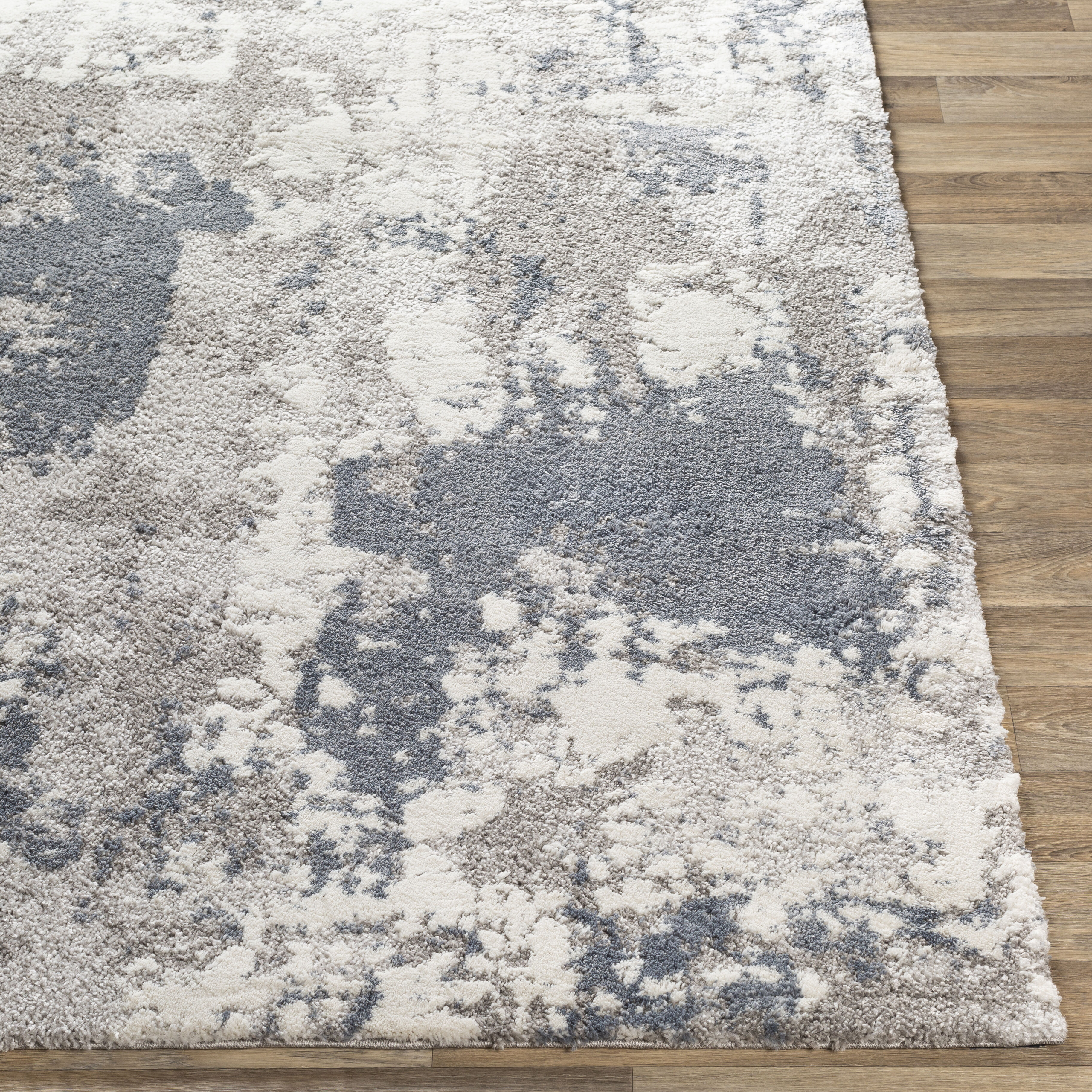 Venice 67 X 47 inch Denim Rug in 4 X 6, Rectangle