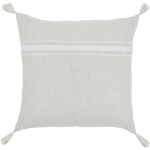 Tamar 22 inch Natural and Cream Pillow