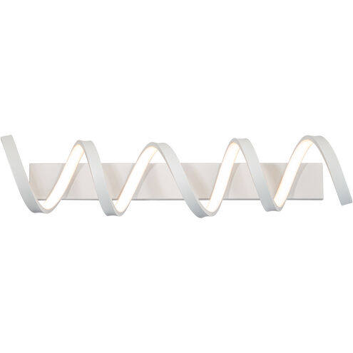 Marques LED 30 inch Titanium Bath Vanity & Wall Light, dweLED