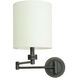 Decorative Wall Swing 1 Light 8 inch Oil Rubbed Bronze Wall Lamp Wall Light