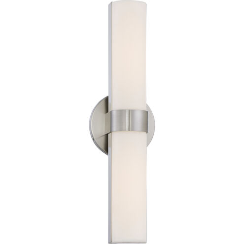 Bond LED 6 inch Brushed Nickel Vanity Light Wall Light