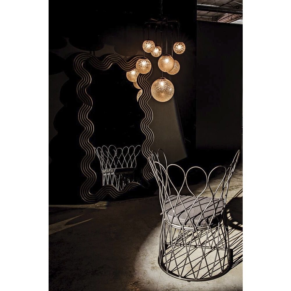 Artemis 7 Light 23 inch Matte Black Chandelier Ceiling Light