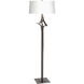 Antasia 58.6 inch 100 watt Oil Rubbed Bronze Floor Lamp Portable Light in Natural Anna