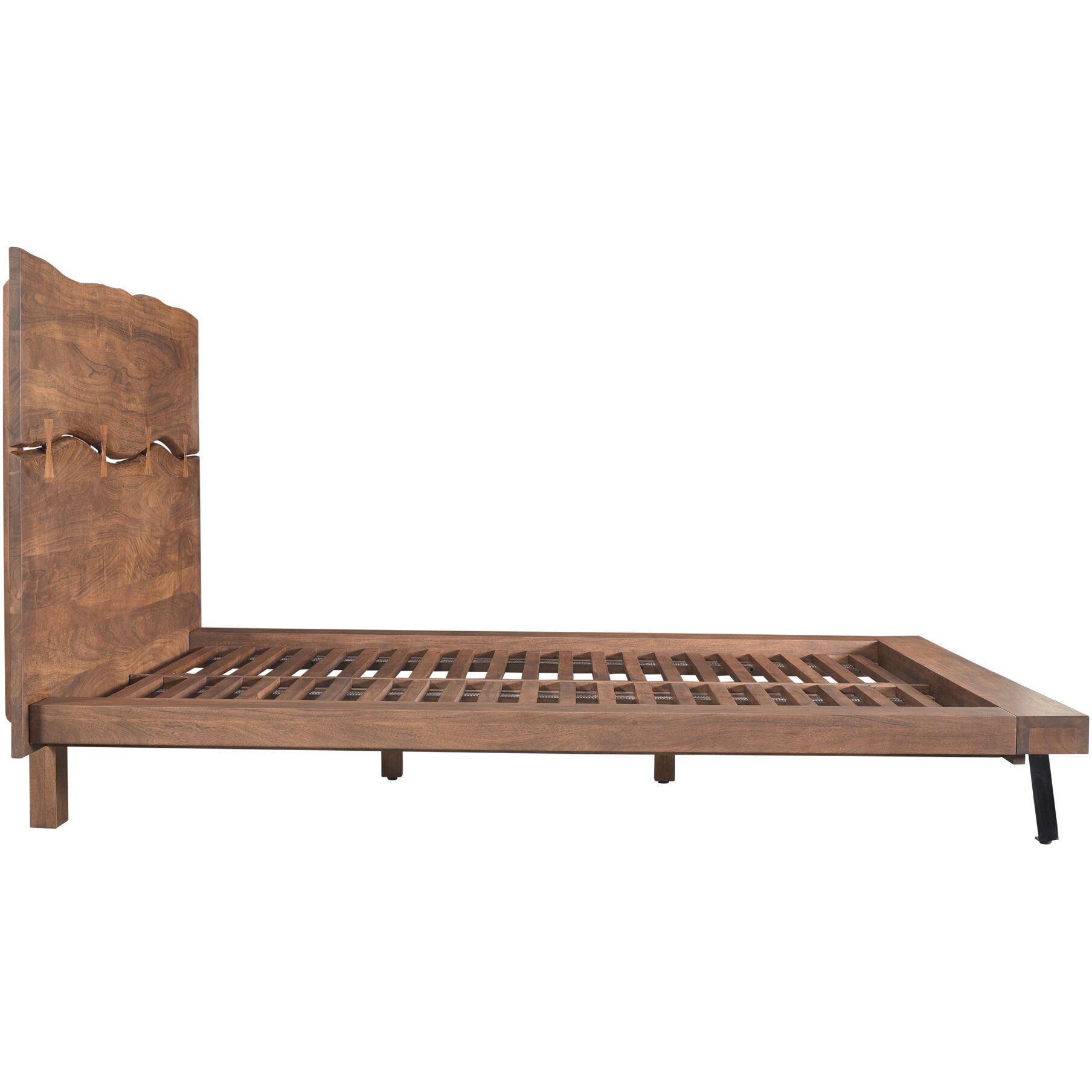 Madagascar Brown Bed, Platform King