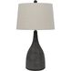 Kaneohe 29 inch 150.00 watt Charcoal Table Lamp Portable Light