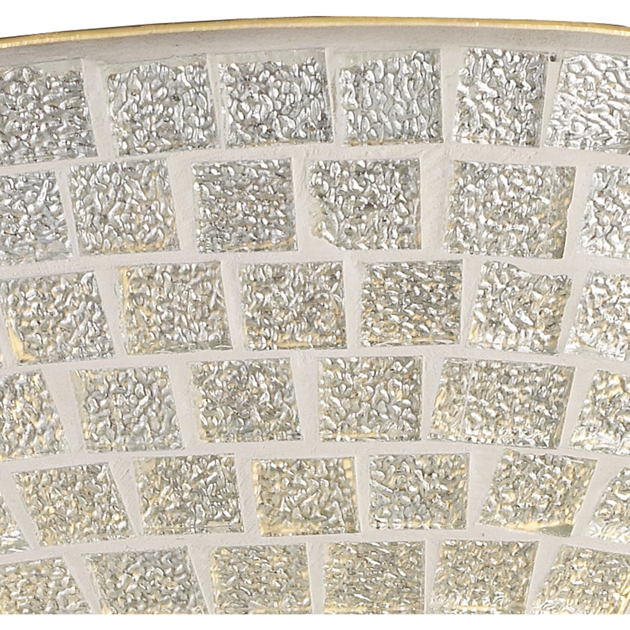 Fusion 2 Light 12 inch Satin Nickel Semi Flush Mount Ceiling Light