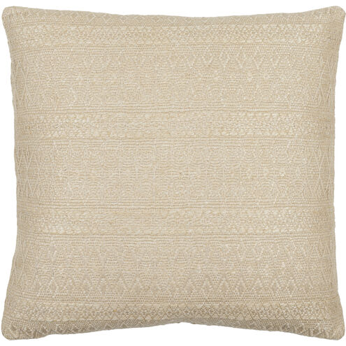 Lynx 22 X 22 inch Tan Accent Pillow