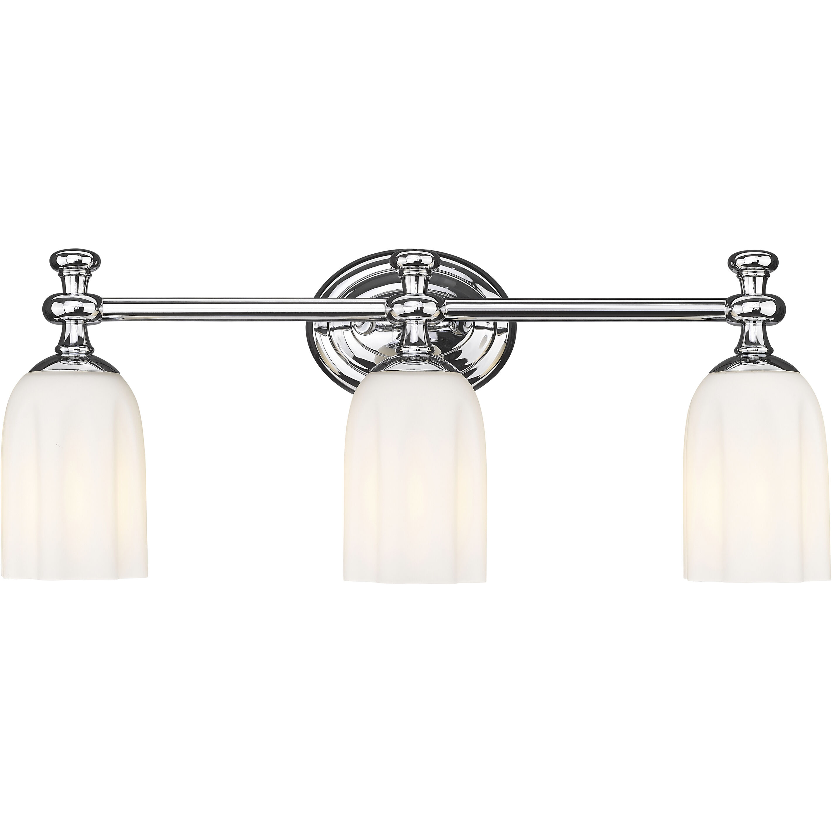 Orion 3 Light 22 inch Chrome Bath Vanity Light Wall Light
