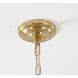 Canada 12 Light 24 inch Gold Chandelier Ceiling Light