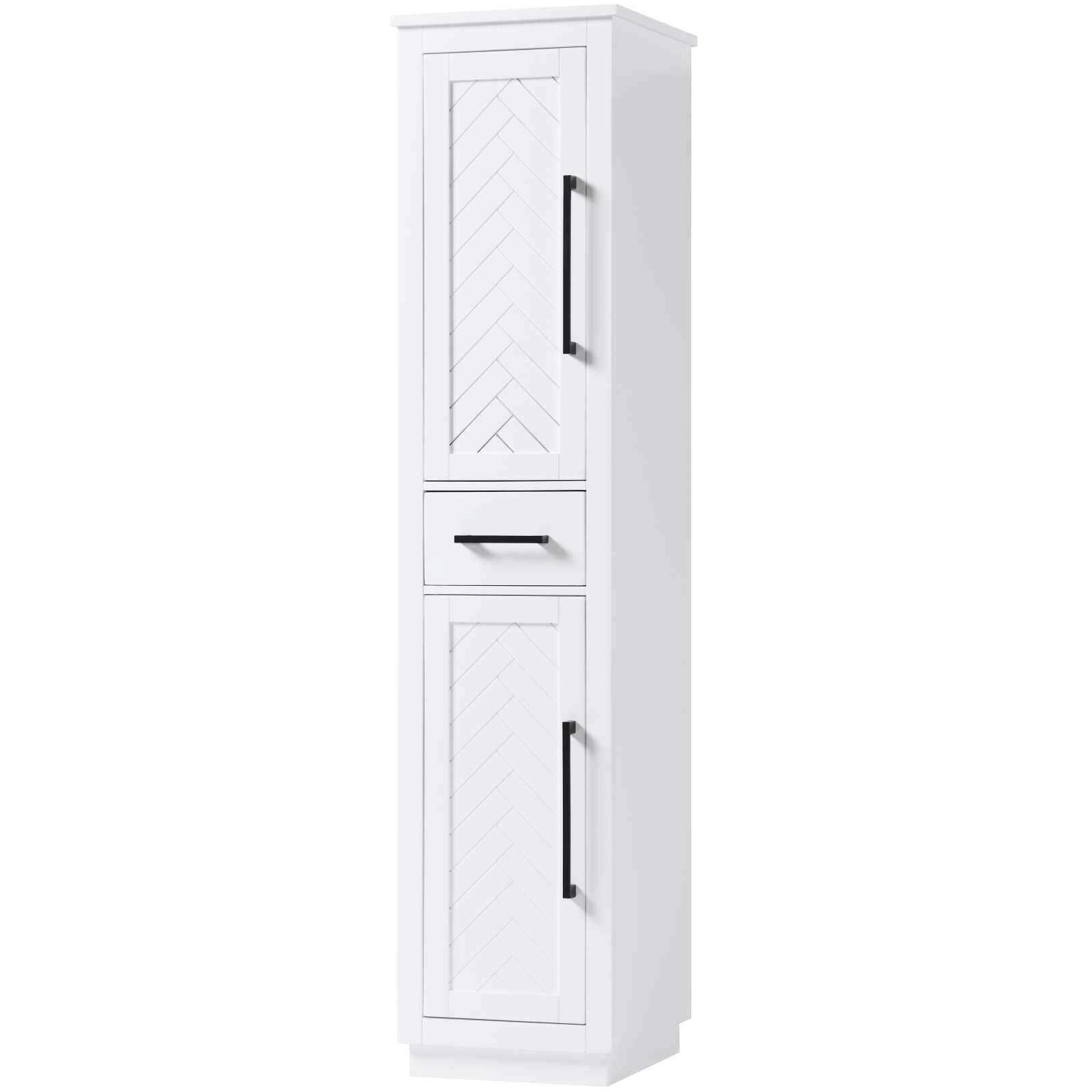 Chase White Bathroom Storage Cabinet
