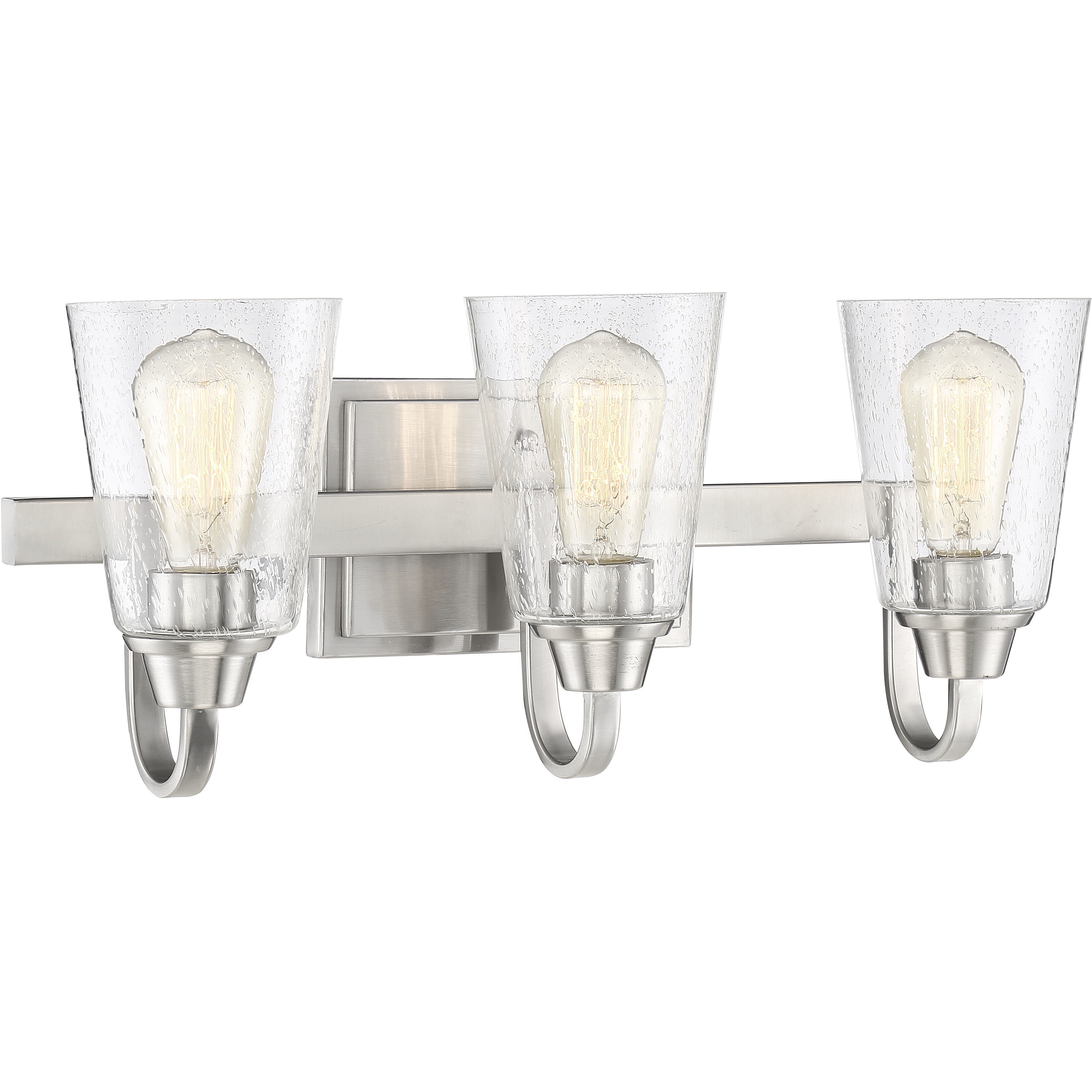 Neighborhood Grace 3 Light 21 inch Brushed Polished Nickel Vanity Light Wall Light, Neighborhood Collection