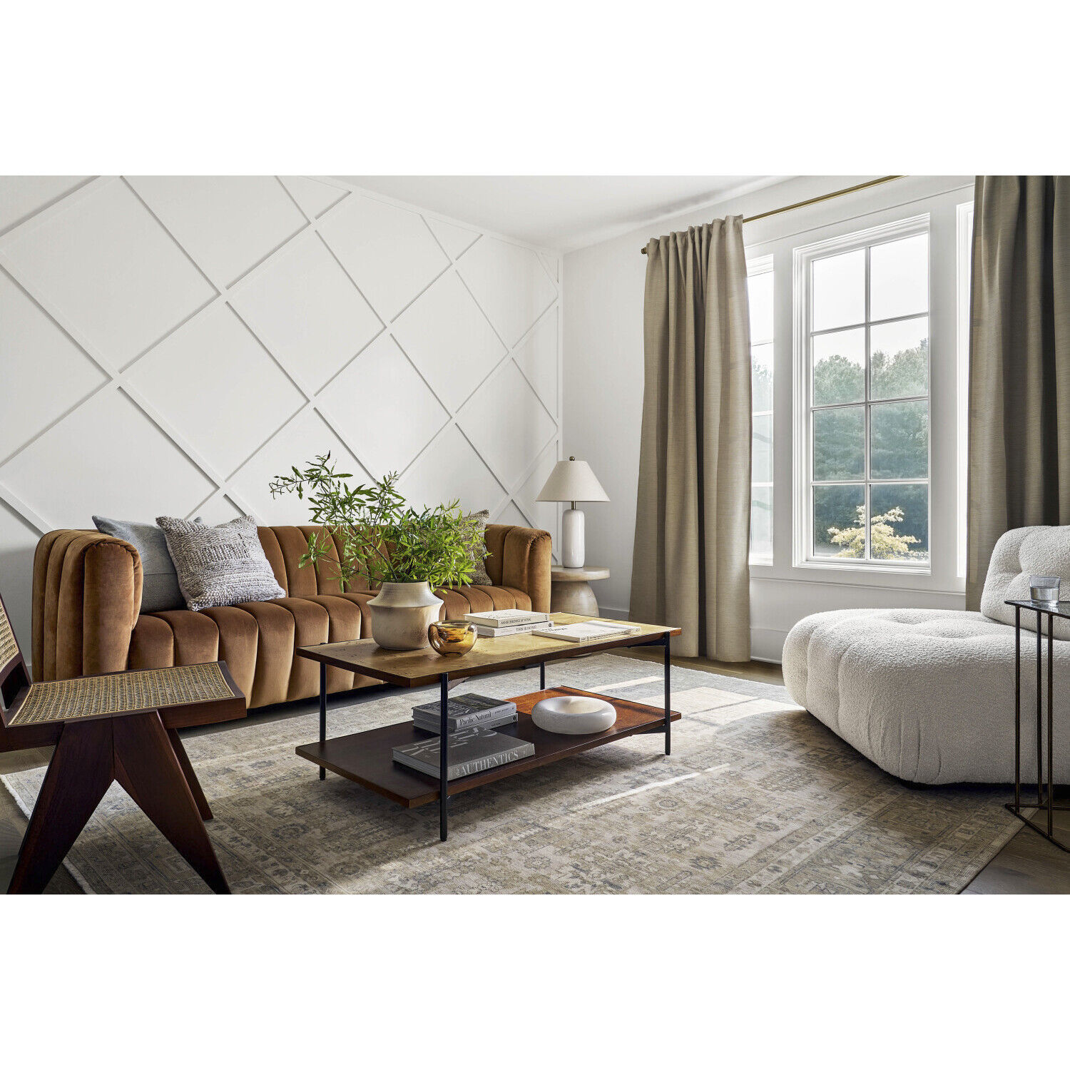 Once Upon a Time 106.3 X 77.17 inch Ivory / Light Gray / Tan / Medium Gray / Gray Machine Woven Rug in 6.5 x 9