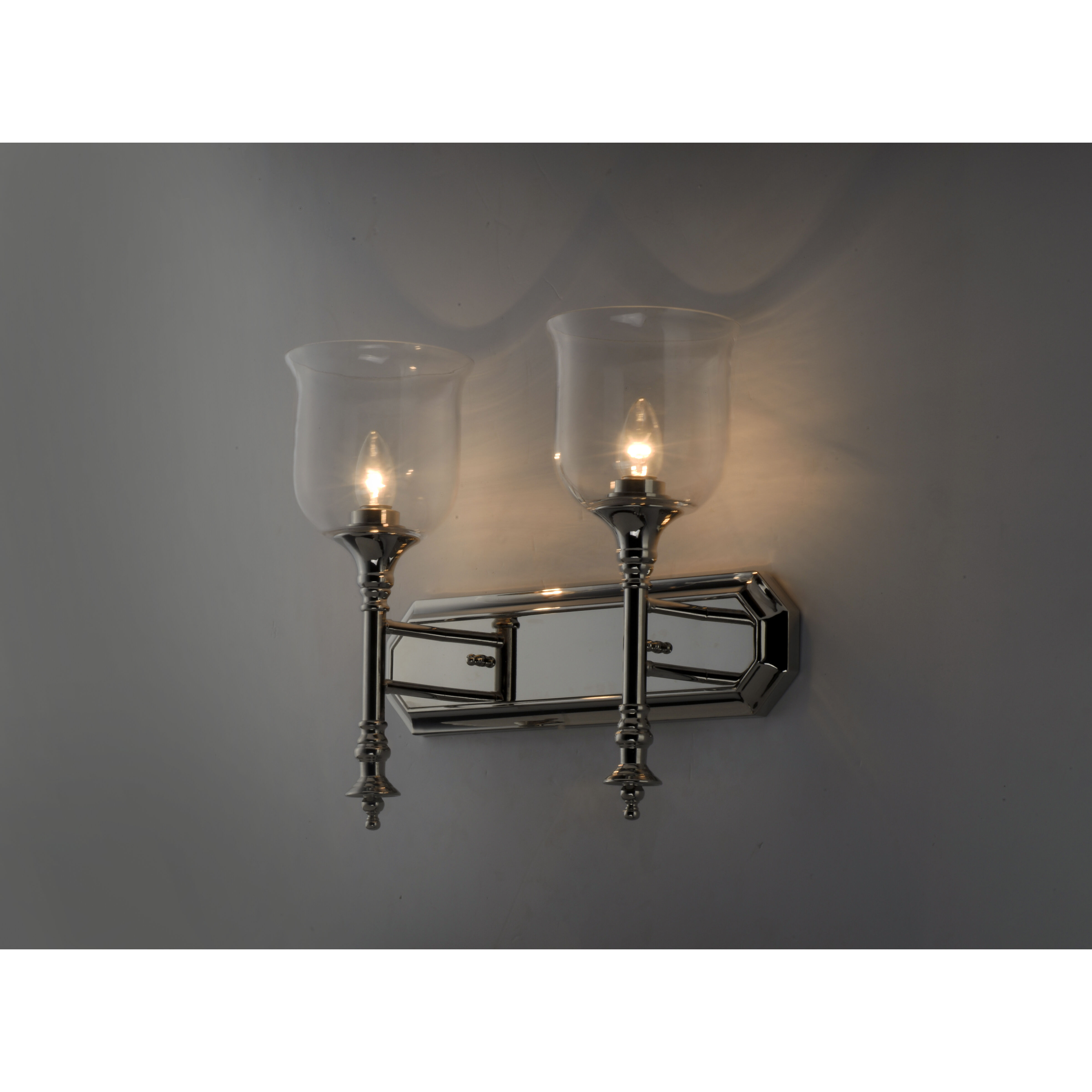 Centennial 2 Light 18 inch Polished Nickel Bath Vanity Wall Light