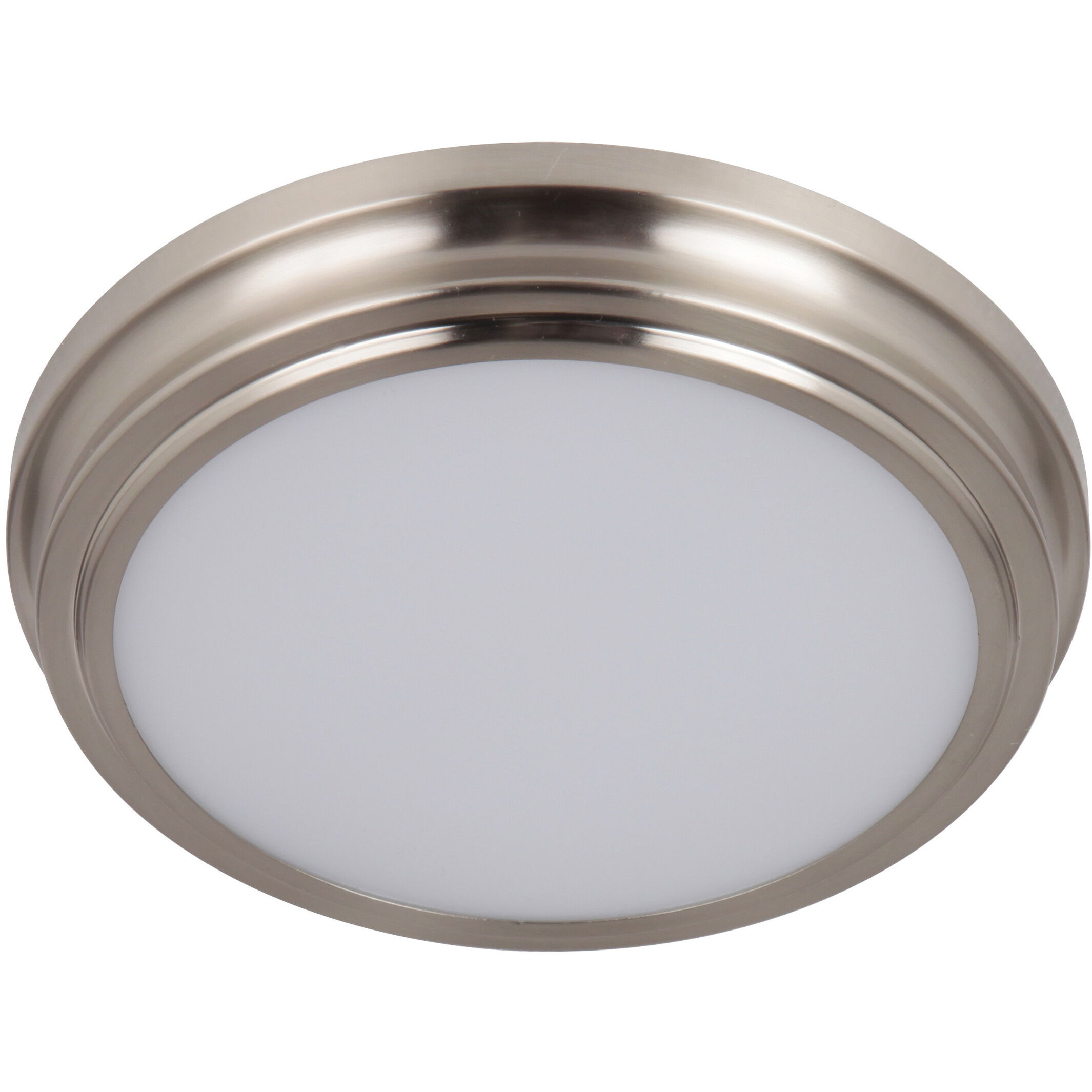 Neighborhood X66 Series LED 9 inch Brushed Polished Nickel Flushmount Ceiling Light