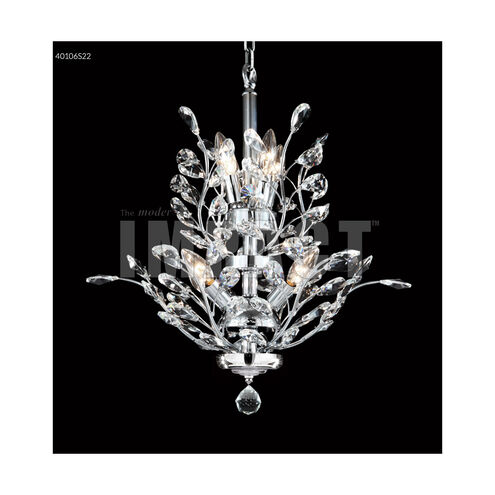 Regalia 7 Light 21 inch Silver Crystal Chandelier Ceiling Light