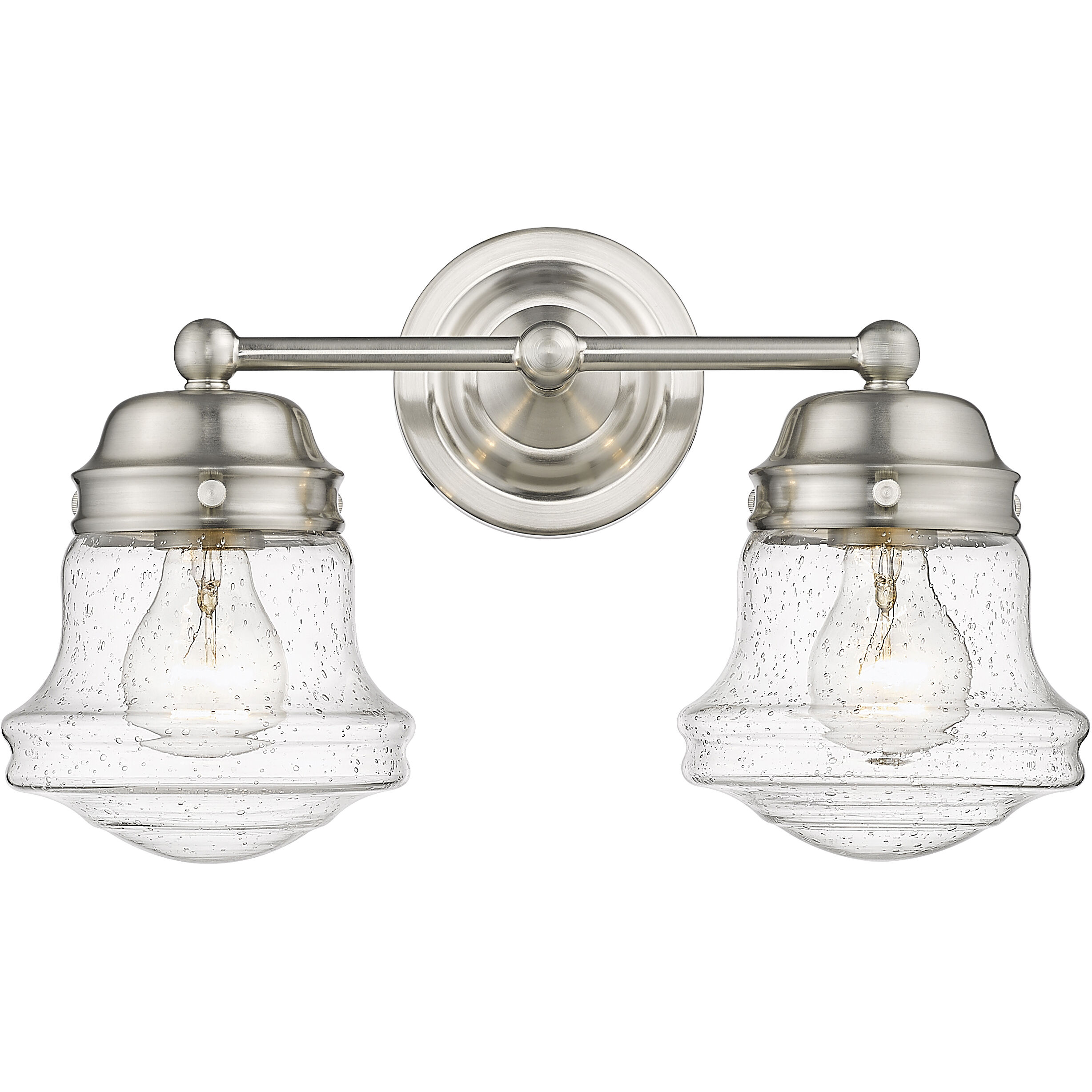 Vaughn 2 Light 15.5 inch Brushed Nickel Vanity Wall Light