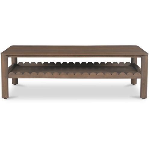 Wiley 52 X 25.5 inch Brown Coffee Table