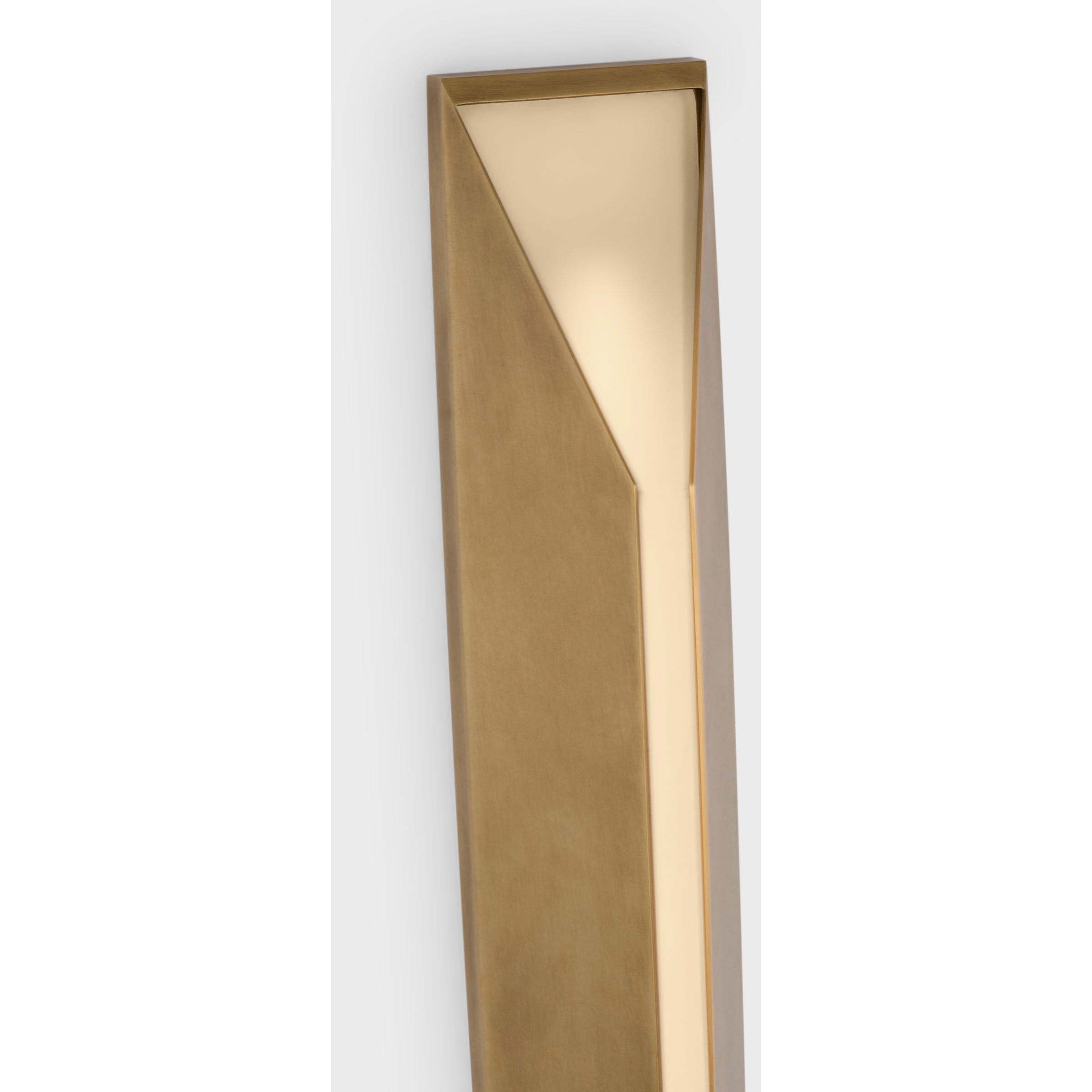 Kelly Wearstler Stretto LED 4.75 inch Antique-Burnished Brass Sconce Wall Light