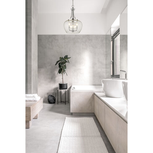 Joliet 3 Light 15.75 inch Chrome Pendant Ceiling Light