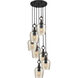 Kendrick 7 Light 19 inch Western Bronze Pendant Ceiling Light