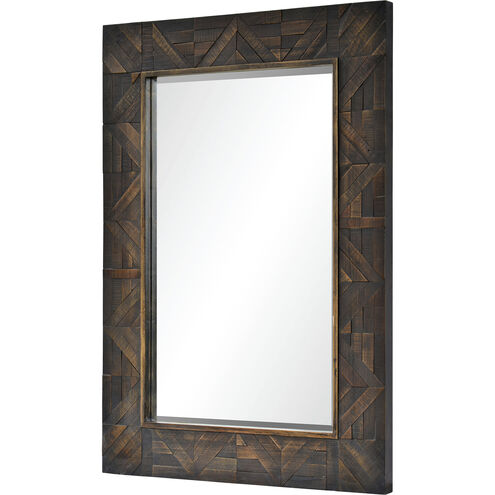 Madden 42 X 30 inch Dark Brown Wall Mirror
