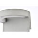 Raine Outdoor Wall Light in Silver