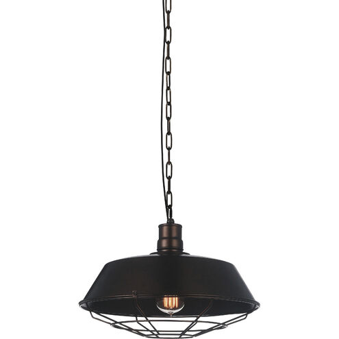 Morgan 1 Light 14 inch Black Down Mini Pendant Ceiling Light