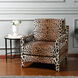 Cameron Brown Cheetah Printed Chair