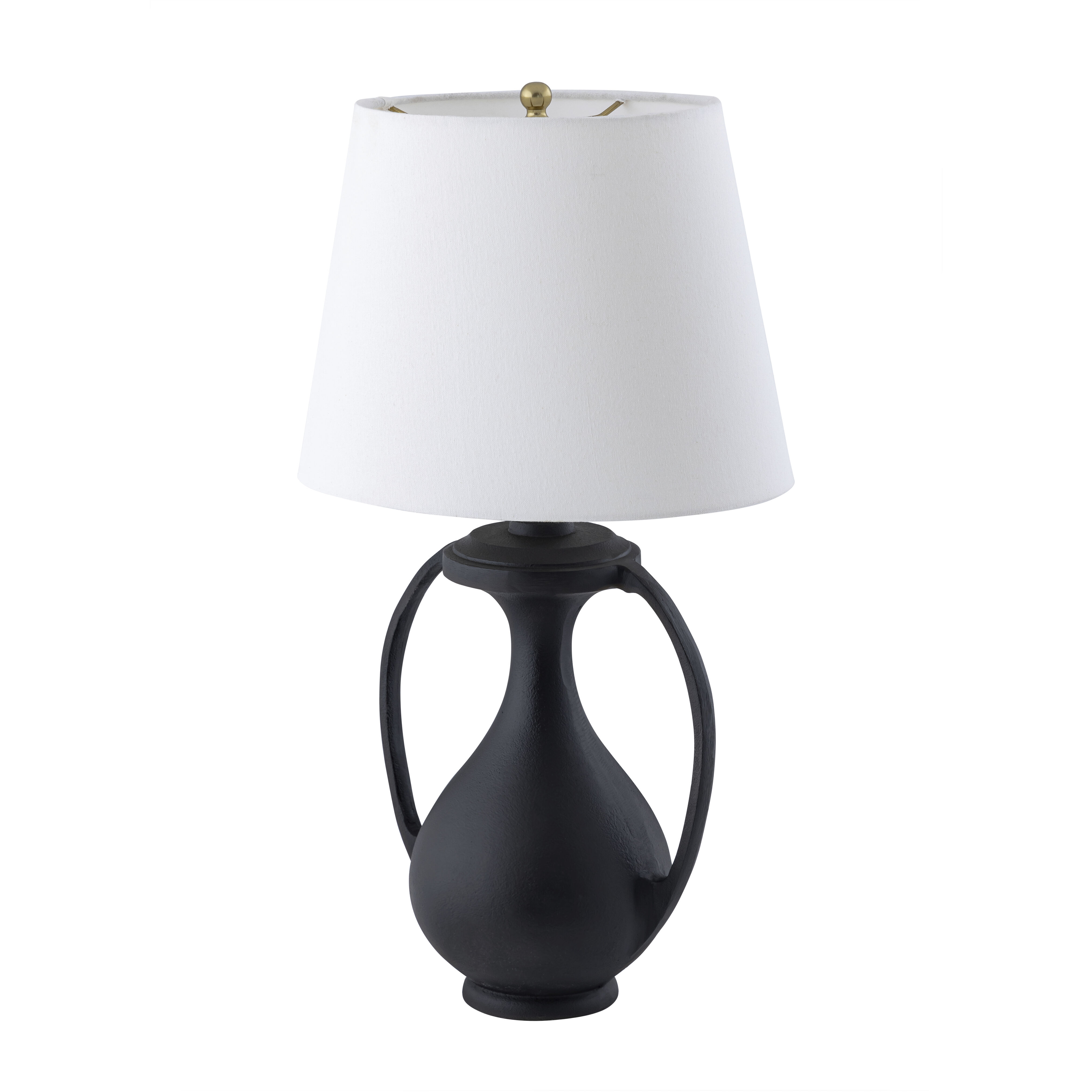Anpell 25 inch 9 watt Black Table Lamp Portable Light