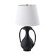 Anpell 25 inch 9 watt Black Table Lamp Portable Light