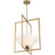Elowen 3 Light 18 inch Legacy Brass Pendant Ceiling Light