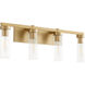 Kilbey 4 Light 27.00 inch Bathroom Vanity Light