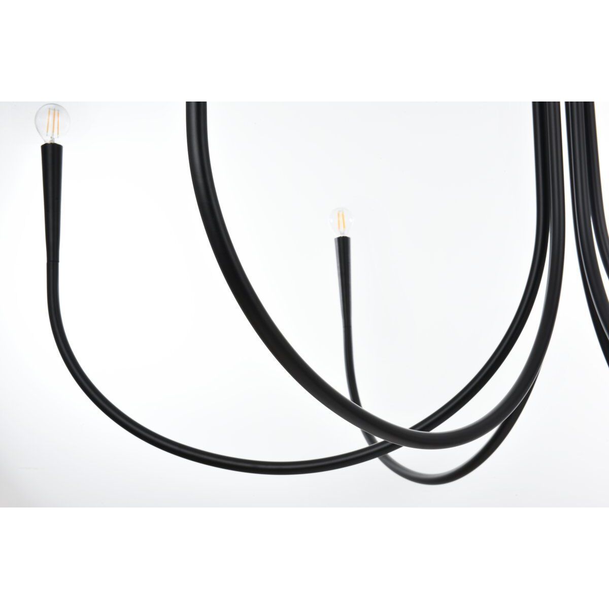 Layne 6 Light 55 inch Black Chandelier Ceiling Light