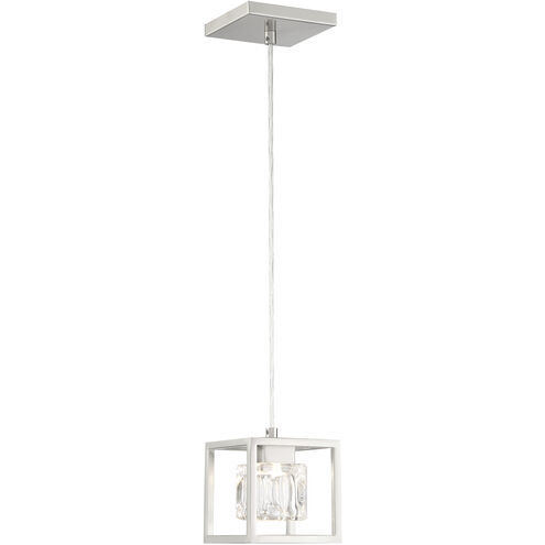 San Marin LED 5 inch Brushed Nickel Mini Pendant Ceiling Light