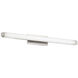 Mini Vogue LED 25.75 inch Brushed Nickel Bath Vanity & Wall Light in 3500K, 24in.