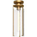 Alora Mood Belmont 1 Light 5.5 inch Aged Gold Flush Mount Ceiling Light