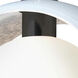 Pogo 1 Light Black Cord Pendant Ceiling Light