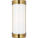 AH by Alexa Hampton Ifran 1 Light 5 inch Burnished Brass Vanity Light Wall Light
