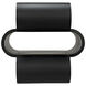 Nada 25.5 X 25.5 inch Matte Black Side Table