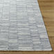 Marseille 36 X 24 inch Metallic - Silver/Sterling Grey/Grey/Light Silver Handmade Rug in 2 x 3