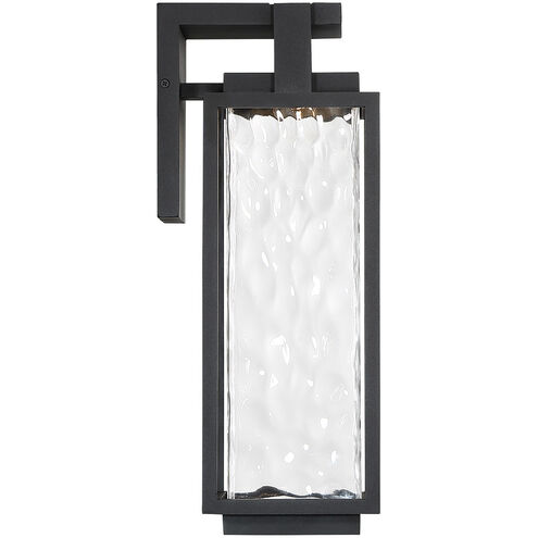 Two If By Sea LED 18 inch Black Outdoor Wall Light in 18in.