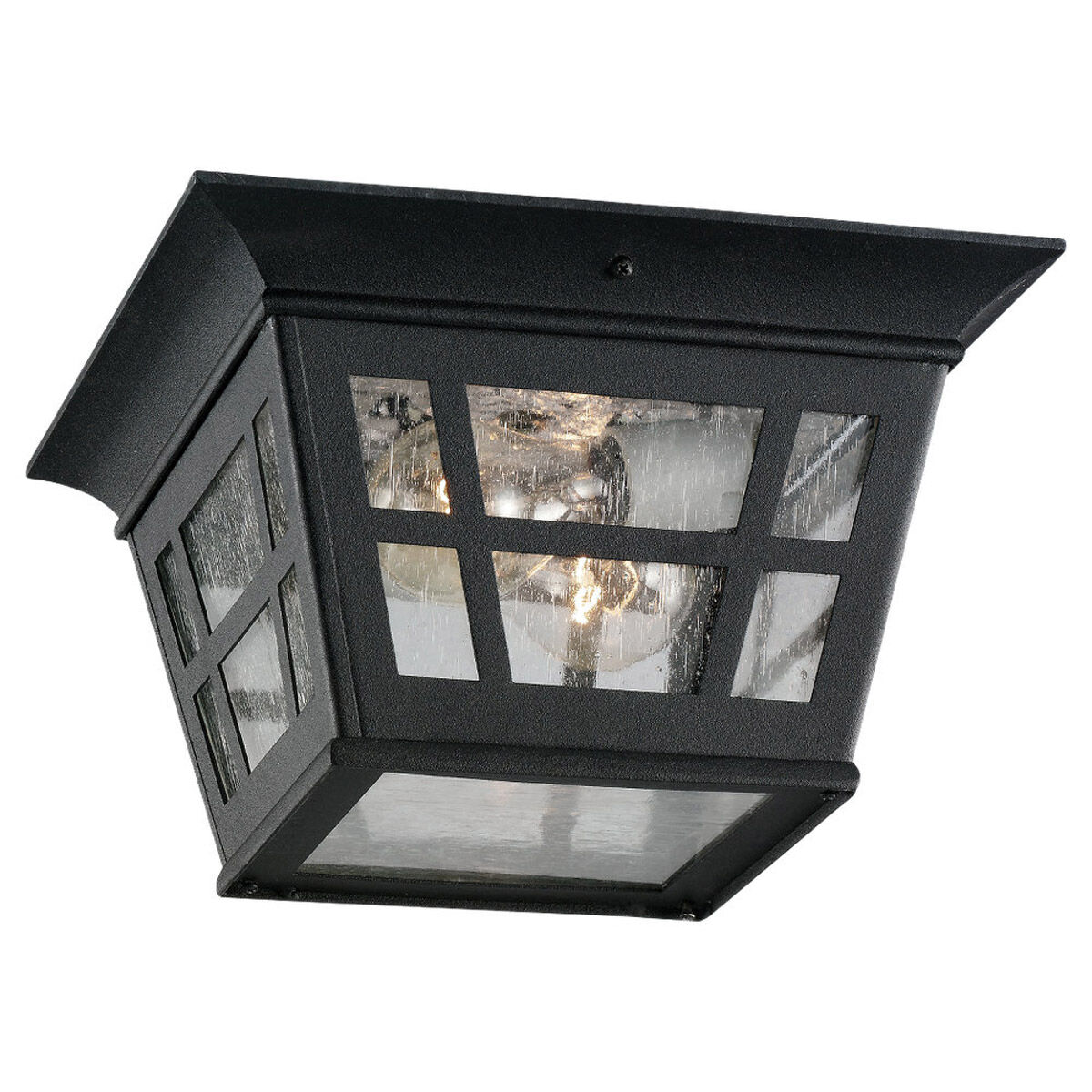 Outdoor flush mount 2024 light with photocell