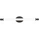 Edgeworth LED 27.75 inch Matte Black Vanity Light Wall Light