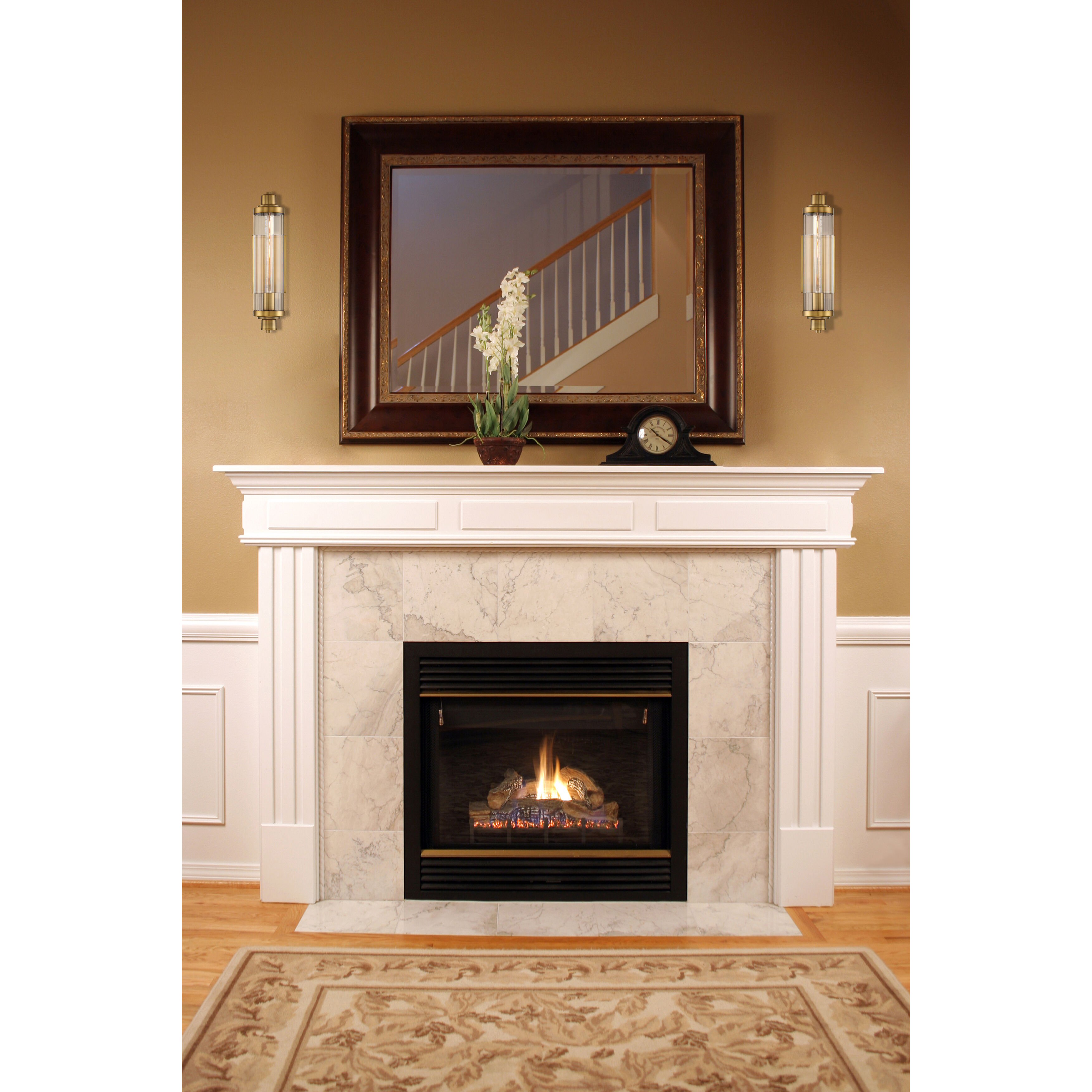 Pike 1 Light 4.75 inch Warm Brass Wall Sconce Wall Light, Essentials