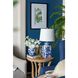 Anita 25 inch 40.00 watt Blue/White Table Lamp Portable Light