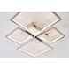 Canada LED 24 inch Chrome LED Flush Mount Ceiling Light