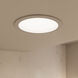 Pi Integrated LED Satin White Recessed Mount