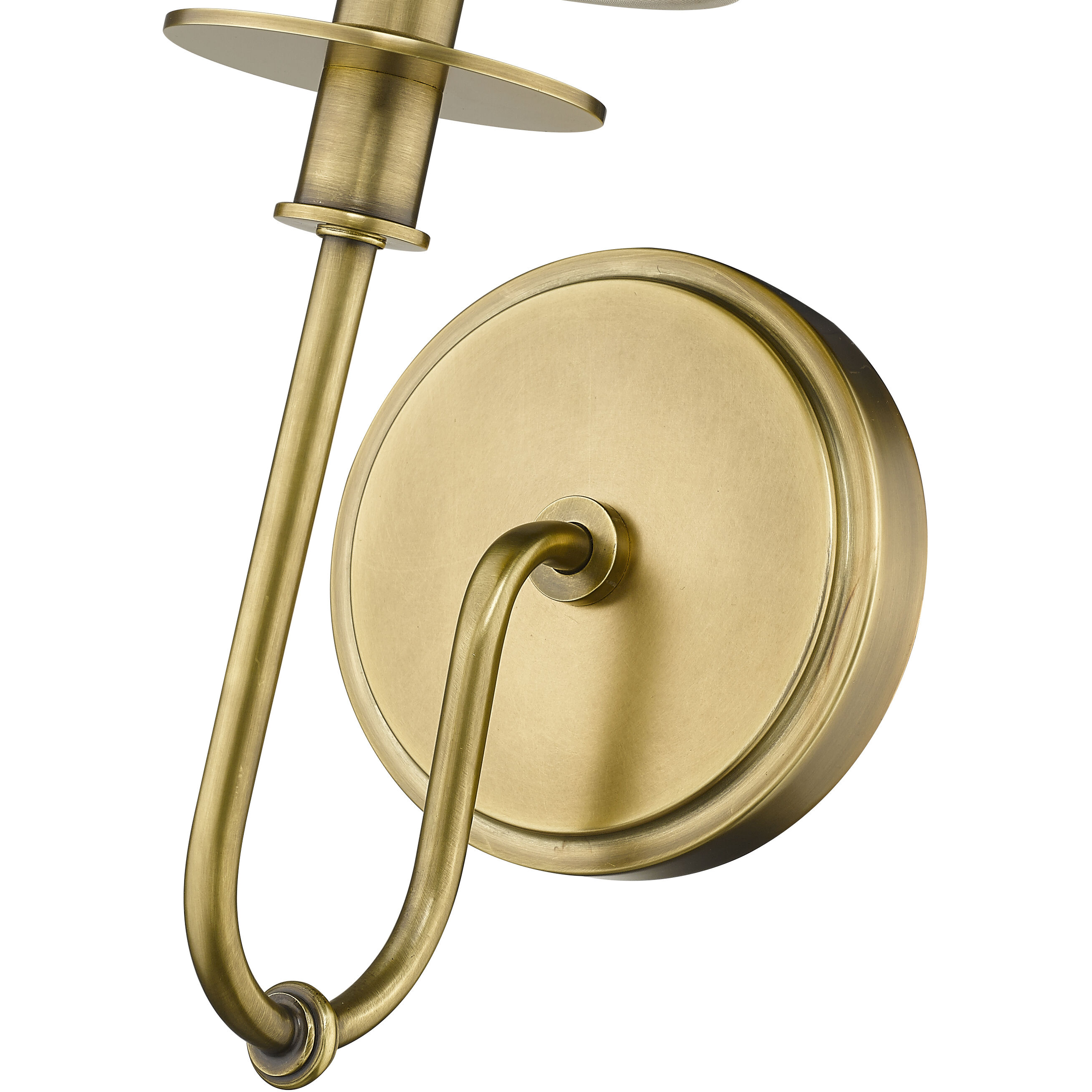 Ella 1 Light 5 inch Rubbed Brass Wall Sconce Wall Light