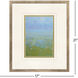 After the Rain II Green and Blue and Purple and Multi Framed Art